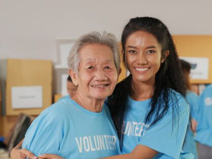 Seniorzy w roli wolontariuszy