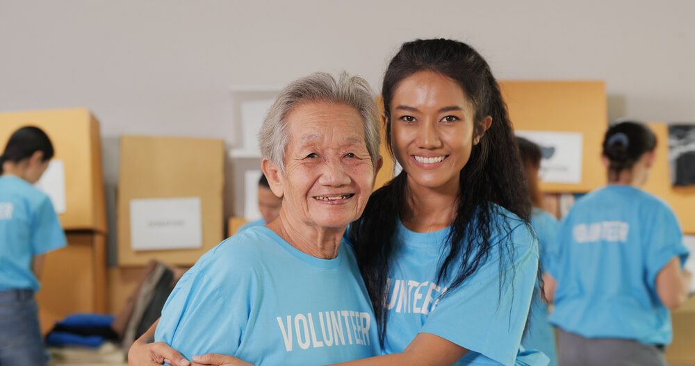 Seniorzy w roli wolontariuszy
